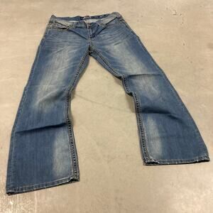 Y2K seven7 low rise bootcut jeans 34x32